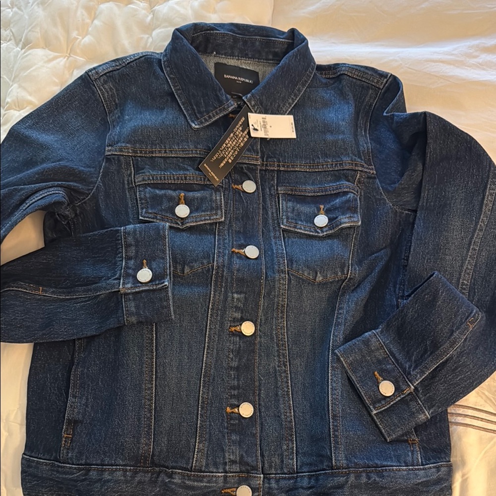 Banana Republic dark wash Jean jacket